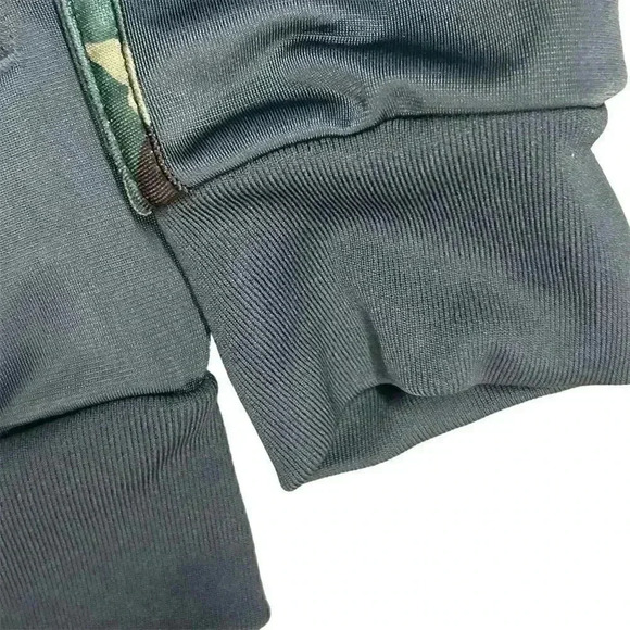 Adidas Men's Gray Camo 3-Stripes Track Jacket Size Small - Picture 3 of 7